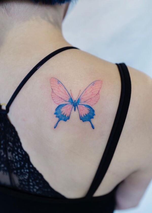 40 Most Impressive Butterfly Tattoos – FeedPuzzle